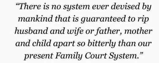 The Harm Caused By Family Court System - 2016
